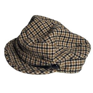 J. Crew Plaid Cap Hat
